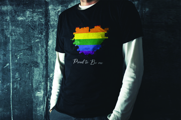 Proud to Be Me Tshirt SVG, PNG, EPS