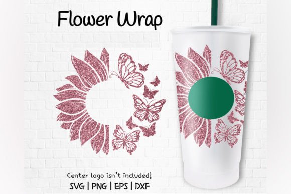 Sunflowers Design, Venti Cold Cup 24 Oz