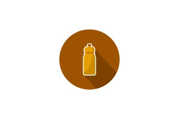 Tumbler Cycling Sport Icon Background